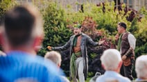 A performance of A Midsummer Night’s Dream by Immersion Theatre at Warner Hotels outdoor theatre break at Littlecote House