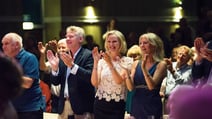 Guests dancing at Bodelwyddan