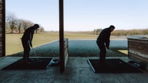 The driving range at Heythrop Park