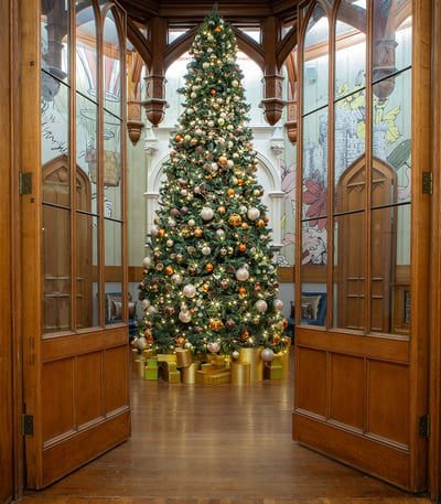 The Christmas Tree at Studley Castle Hotel