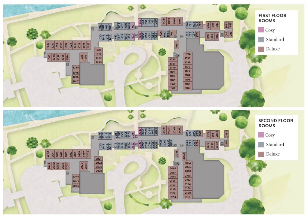 Thoresby Hall map